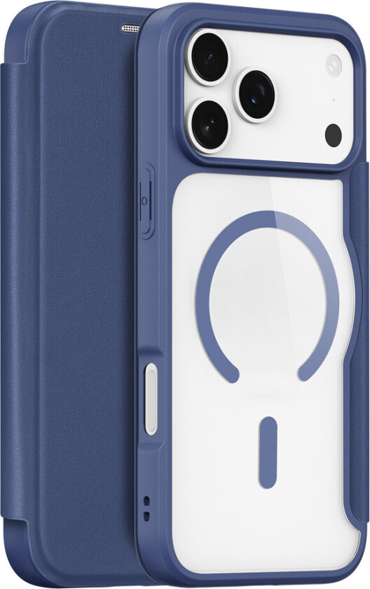 Skin X Pro MagSafe Lommebokdeksel for iPhone 17 Pro Max - Blå