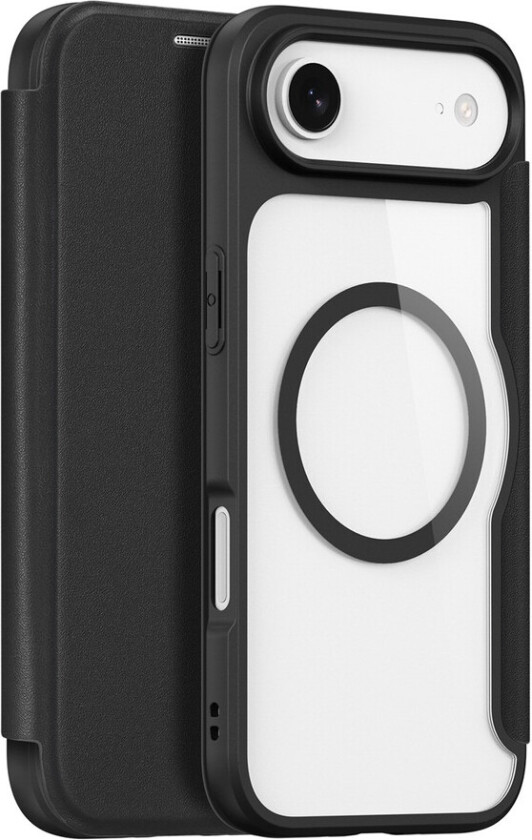 Skin X Pro MagSafe lommebokdeksel for iPhone 17 Air - Svart