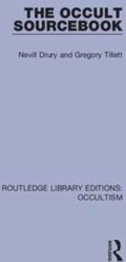 The Occult Sourcebook