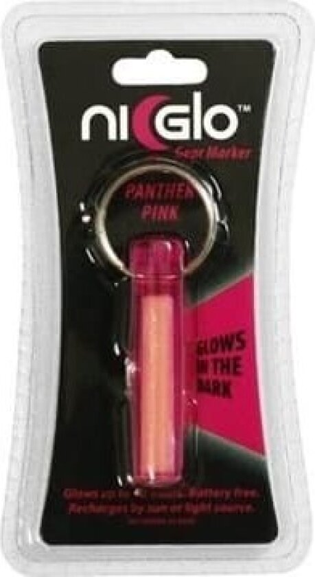 Ni-Glo nøkkelring LUMINOUS NØKKELRING NI-GLO PINK McNETT 91503