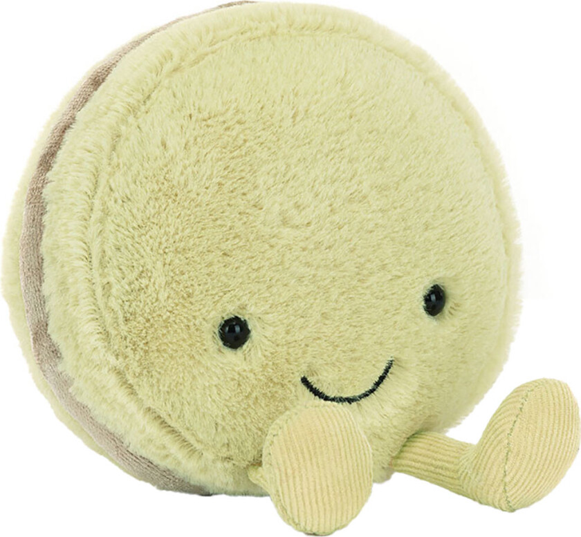 Kosedyr - 12x10 cm - Amuseables Max Macaron - Pistasj - - OneSize - Kosedyr