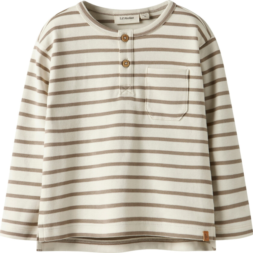 Lil' Atelier Genser - NmmLimia - Turtledove/Sephia Tint - Lil Atelier - 4 år (104) - Genser