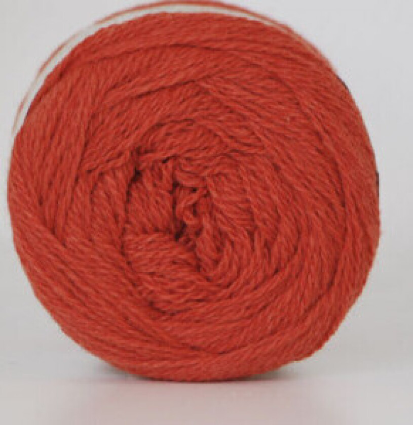 Â Hjertegarn Organic 350 Garn Farge 4098 Mørk Oransje