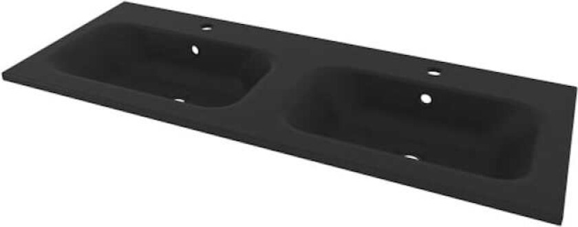 Bilde av Sel Møbelservant B60-120cm Svart Matt / 120cm Dobbel