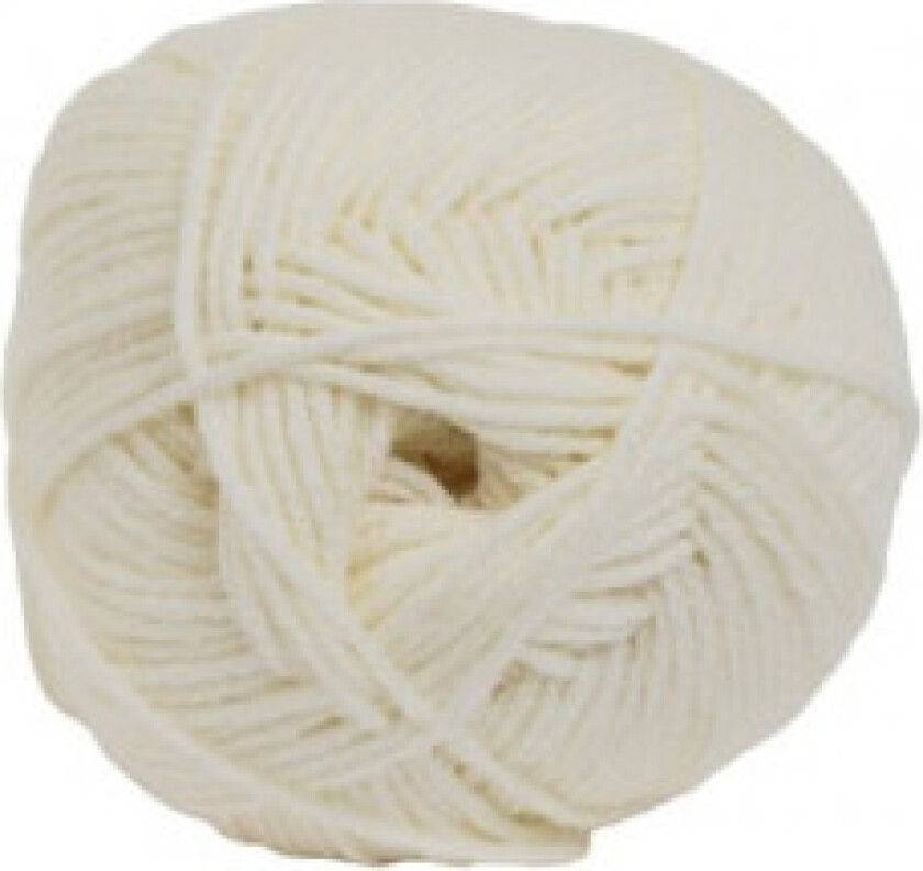 All Seasons Garn 100 Hvit