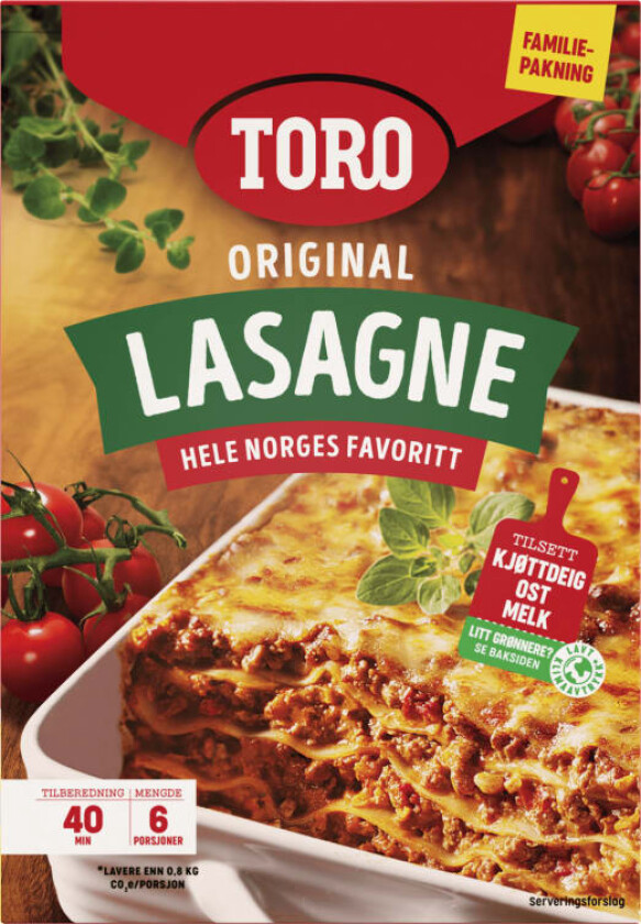 Lasagne Familiepakke 310g