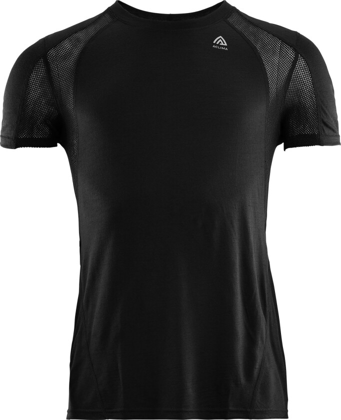 Men's LightWool 140 Sports T-shirt Jet Black L, Jet Black