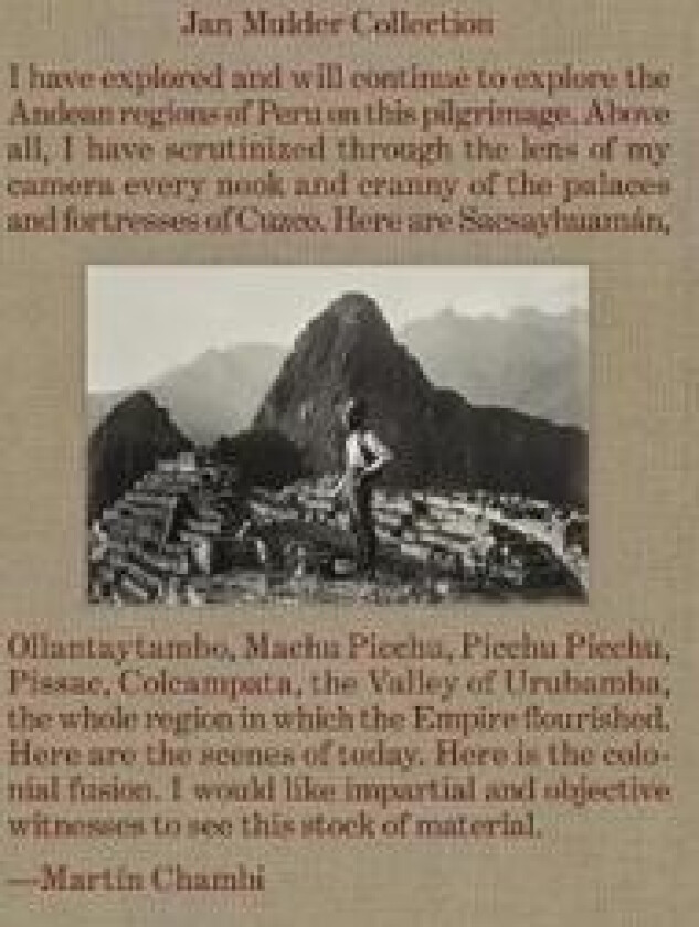 Martín Chambi: Photography