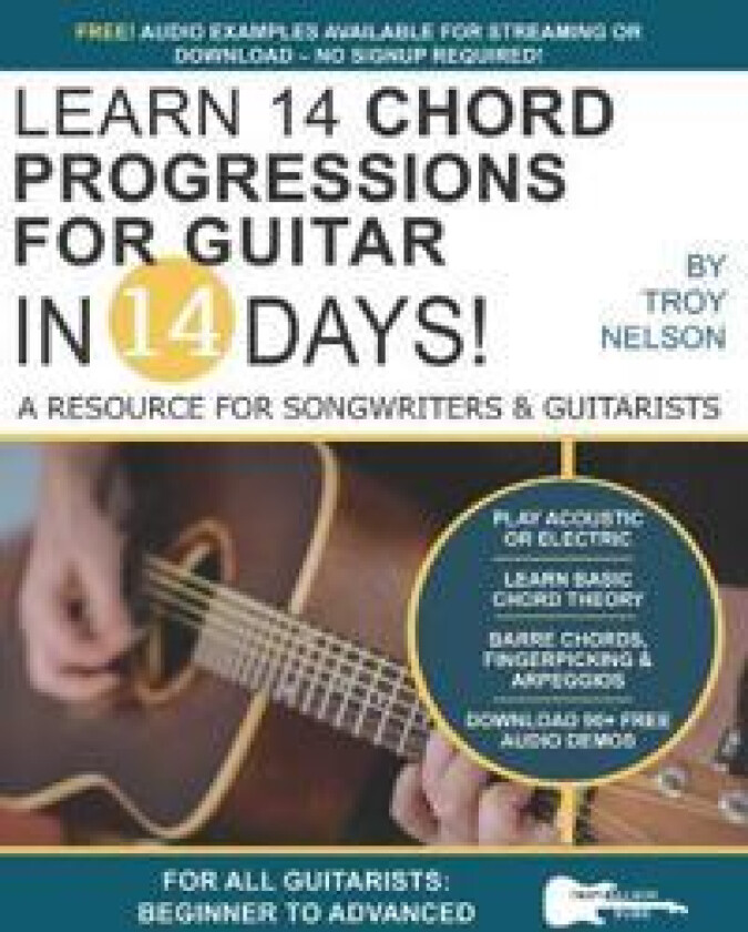 Learn 14 Chord Progressions for Guitar in 14 Days