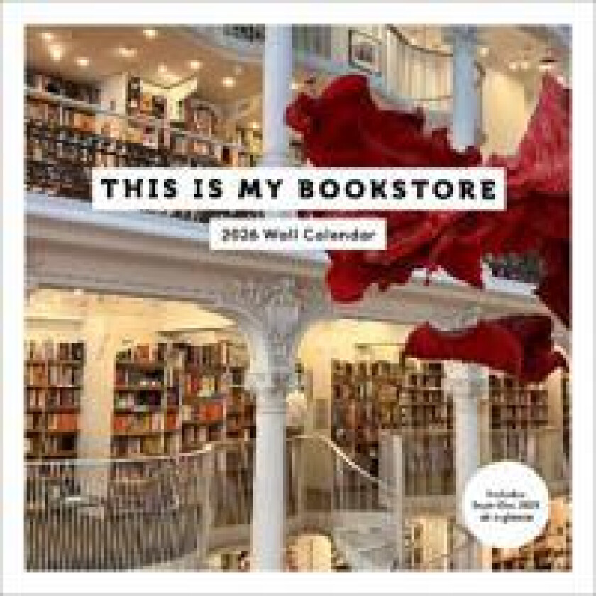 This Is My Bookstore 2026 Wall Calendar