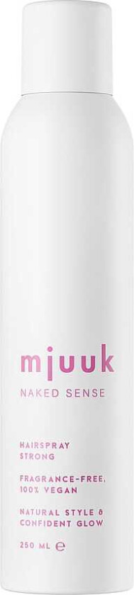 Naked Sense Fragrance-Free Hairspray Strong 250 ml