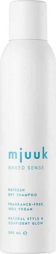 Naked Sense Fragrance-Free Refresh Dry Shampoo 250 ml