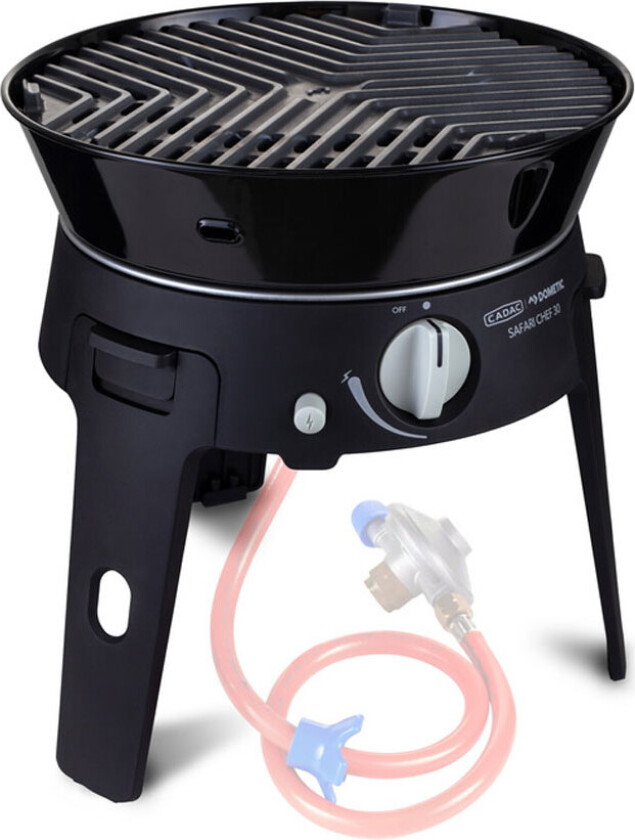 Safari Chef 30 LP DeLuxe gassgrill - for gassflaske med regulator