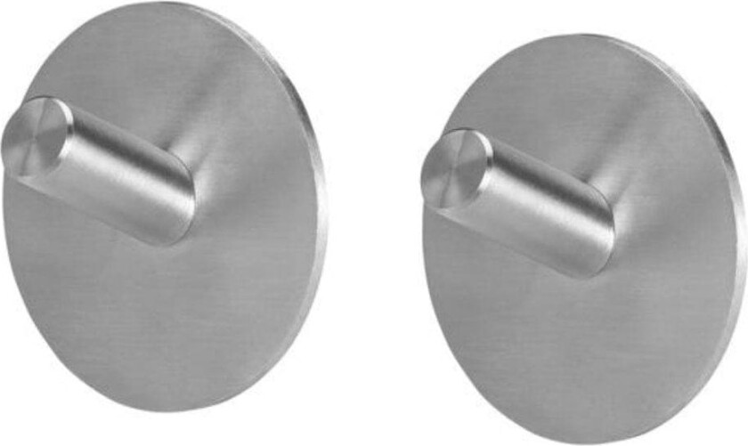 Rondo Enkel Krok 2 pk Selvklebende Matt Krom