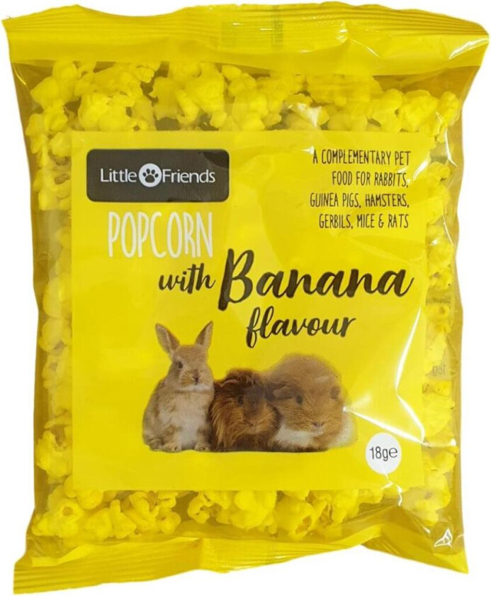 Popcorn til smådyr
