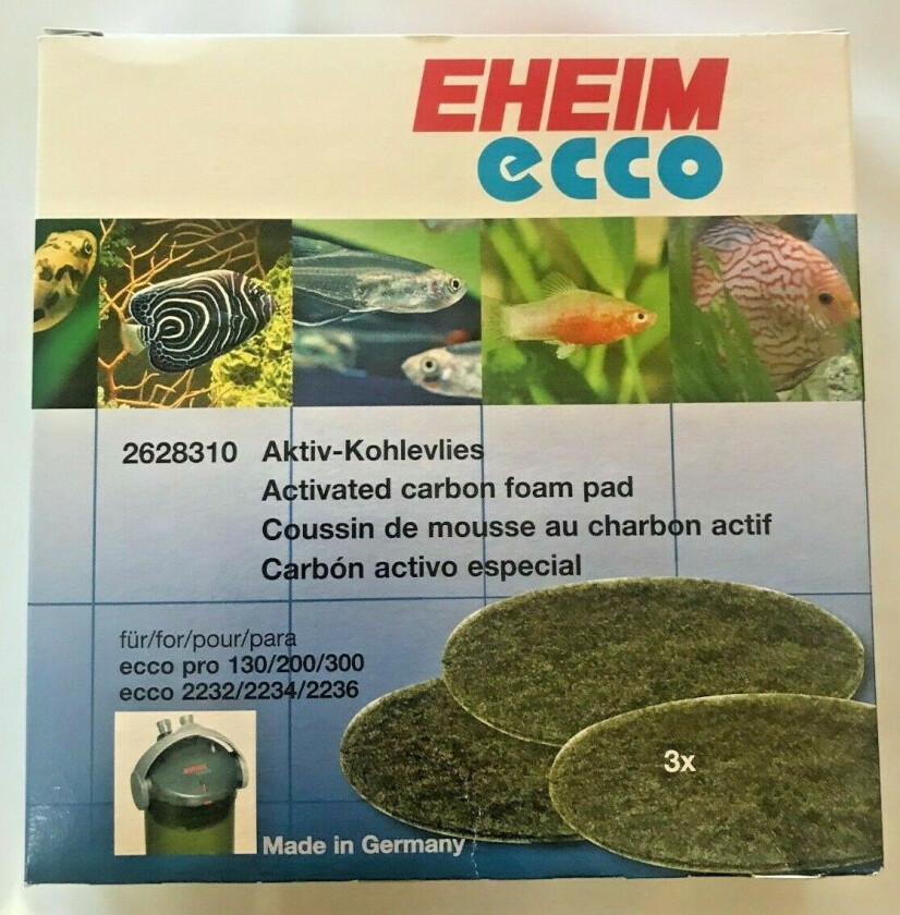Eheim Filtermatter Ecco Pro - Kullfilter-3stk