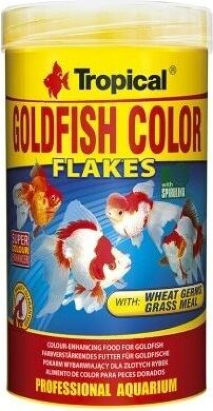 Tropical Goldfish Color Flakes - 250ml