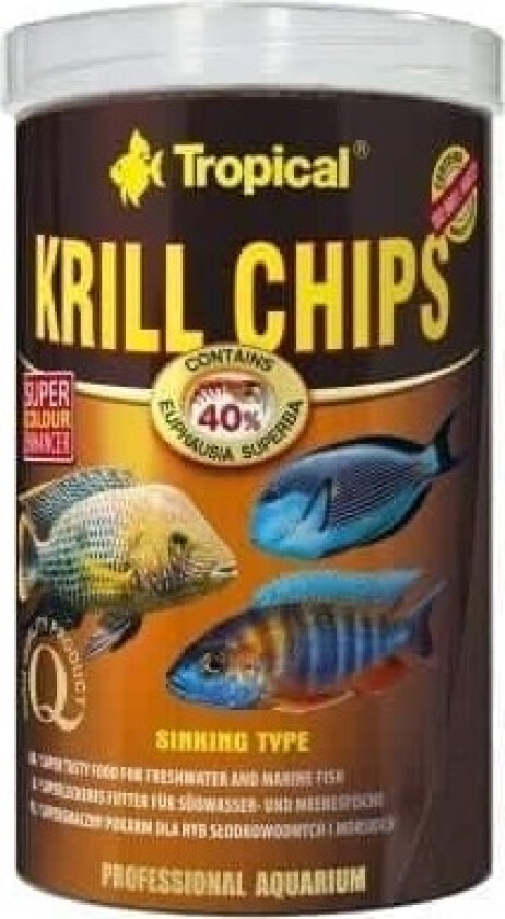 Tropical Krill Chips 1000ml