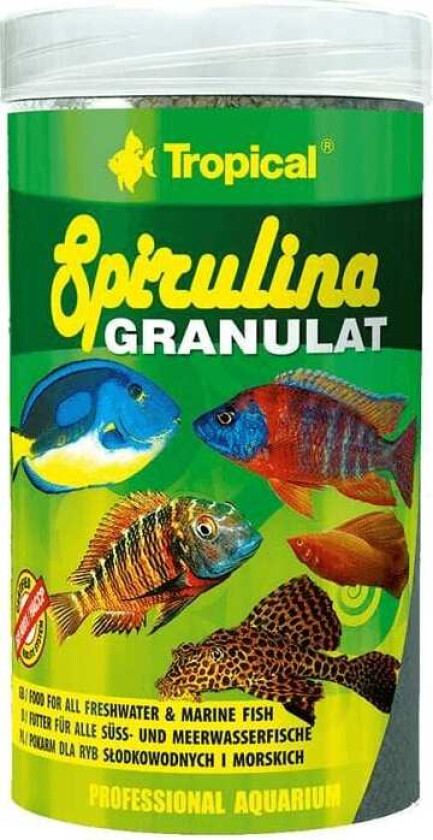 Tropical Spirulina Granulat - 250ml