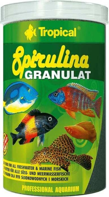 Tropical Spirulina Granulat - 1liter