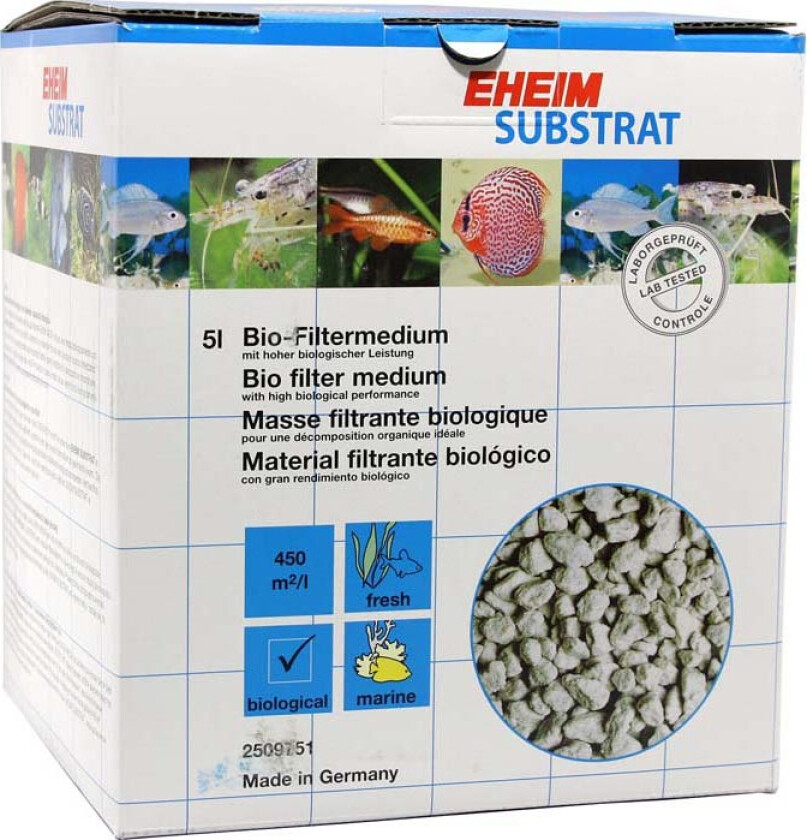 Eheim substrat filtermedia - 5 liter