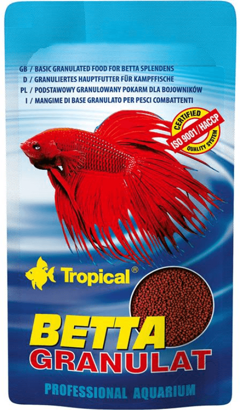 Tropical Betta Kampfisk Granulat 10g