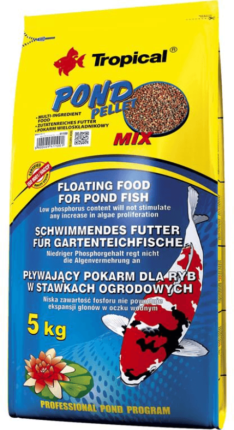 Bilde av Tropical Pond Pellet Mix S - 5kg