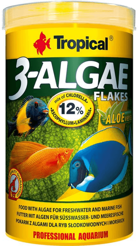 Tropical 3 Algae Flakes - 1liter