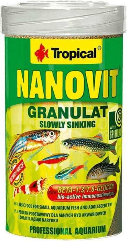 Tropical Nanovit Granulat - 250ml