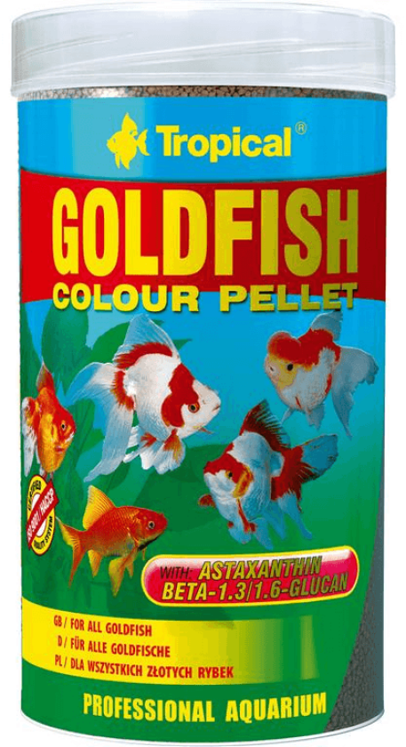 Tropical Goldfish Colour Pellets - 250ml
