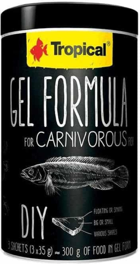 Bilde av Tropical Gel Formula Carnivore 1000ml