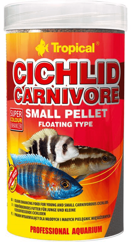 Tropical Cichlid Carnivore Small Pellet - 250ml