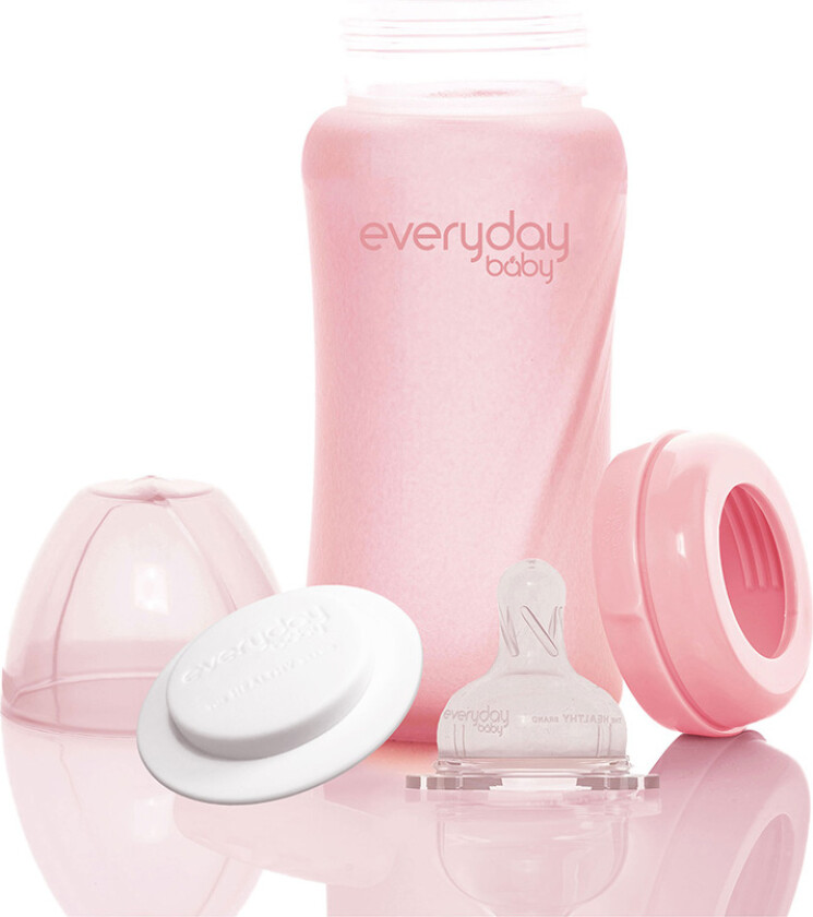 tåteflaske Healthy + 240 ml - Rose Pink