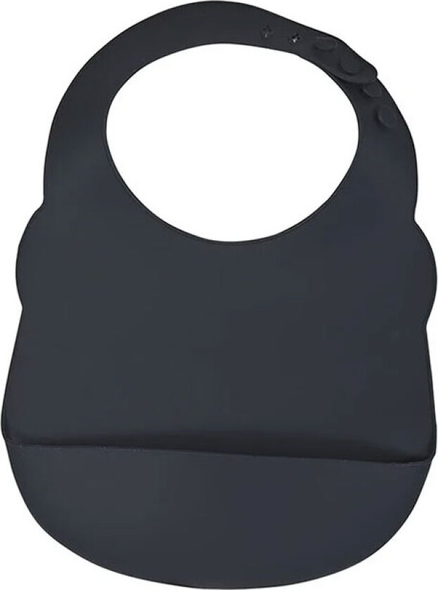 Bib Silikon svart