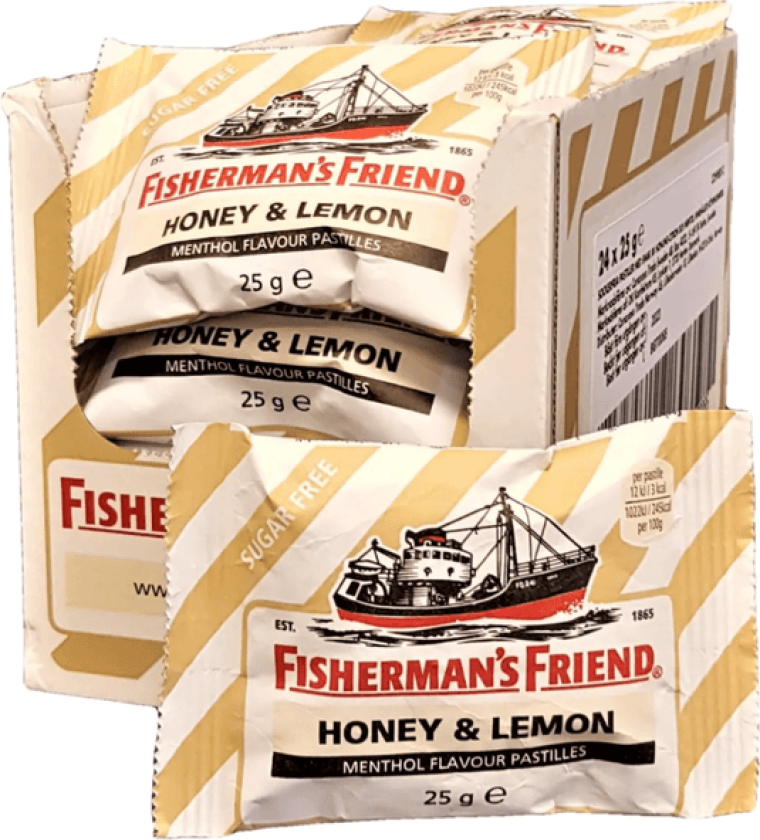 Fisherman's Friend Honey & Lemon 24x25g | Storpakk