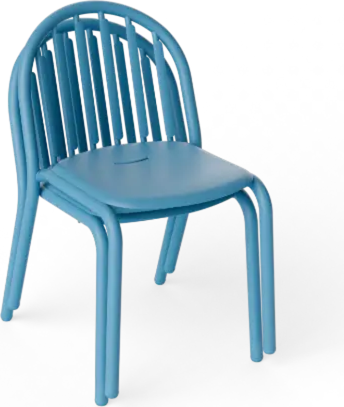 Hagestol Fred's chair set wave blue (2 pcs)