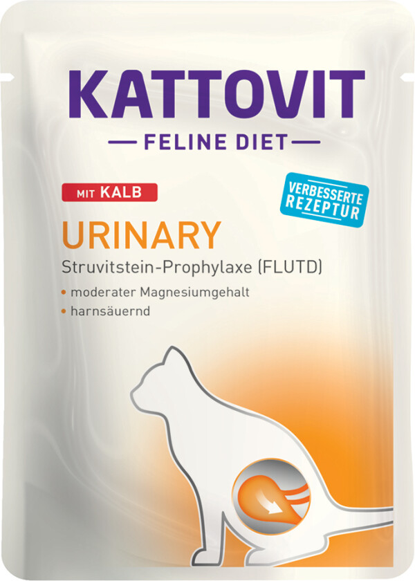 Feline Urinary Porsjonspose 24 x 85 g - Kalv