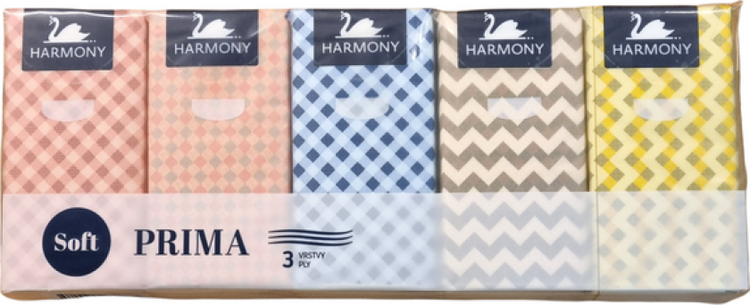 Harmony Soft Papirlommetørkle 10pk