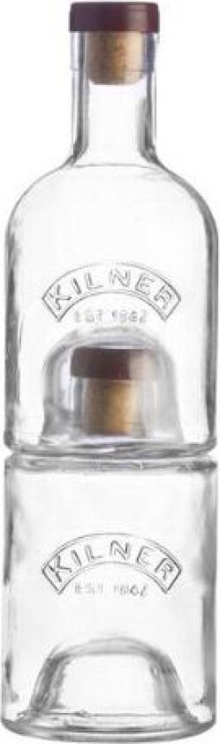 Stabelbare Flasker Kilner® 2x0,4l