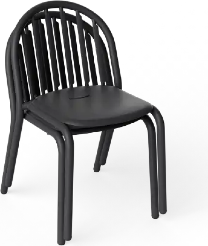 Hagestol Fred's chair set anthracite (2 pcs)