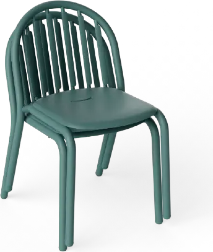 Hagestol Fred's chair set dark sage (2 pcs)