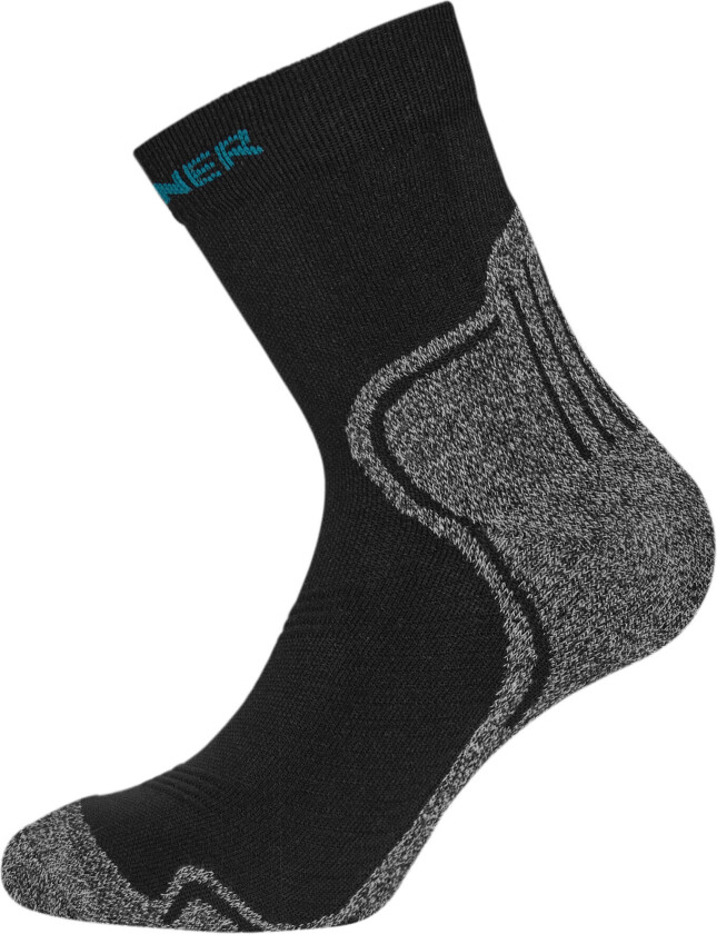 Mid Tech Runsock Black Beauty 36-39, Black Beauty