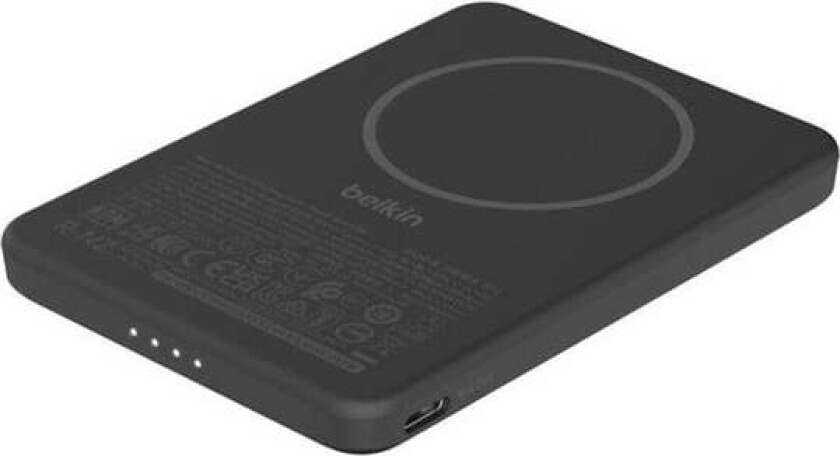 BoostCharge wireless power bank - slim magnetic - USB-C - 15 Watt