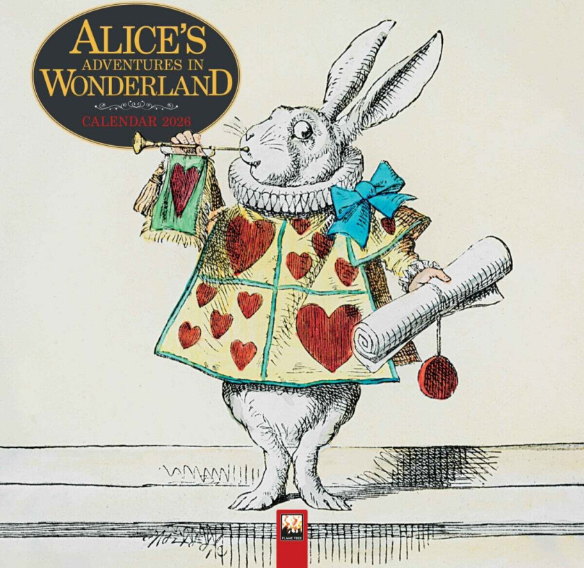 Science Museum: Alice's Adventures in Wonderland Wall Calend