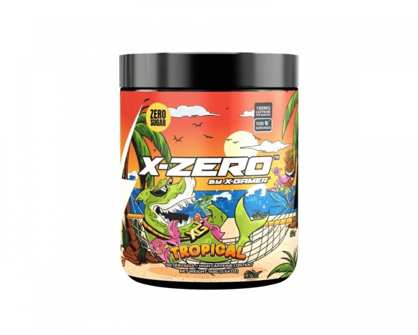 X-GAMER X-Zero Tropical - 100 Porsjoner