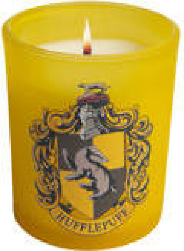 Harry Potter: Hufflepuff Glass Votive Candle