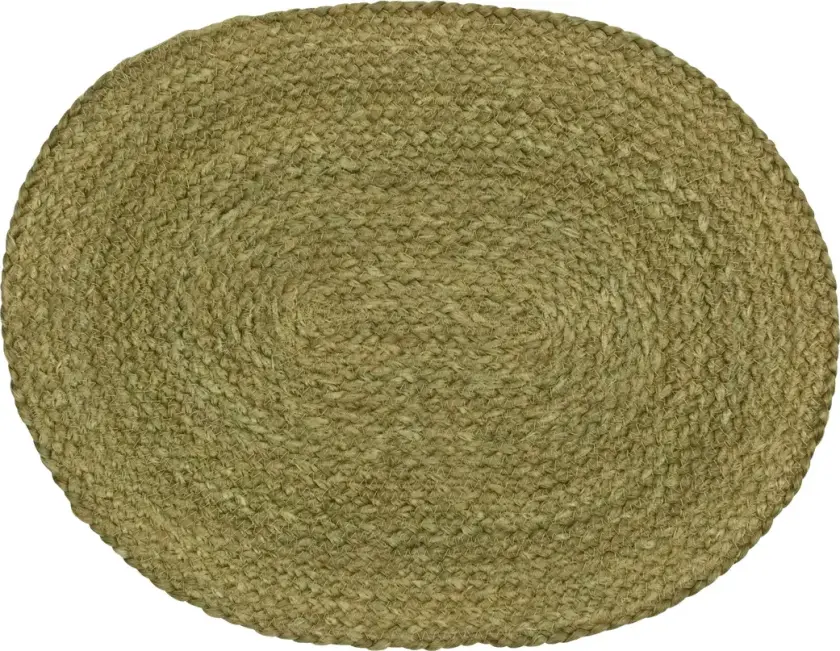 Elin bordbrikke oval Avocado