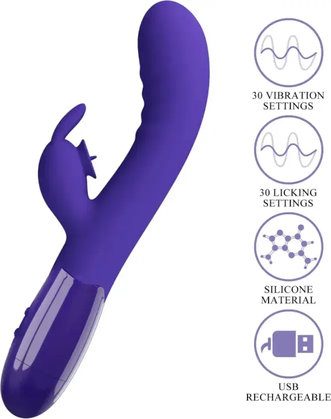 Cerberus Youth Double Bunny Vibrator