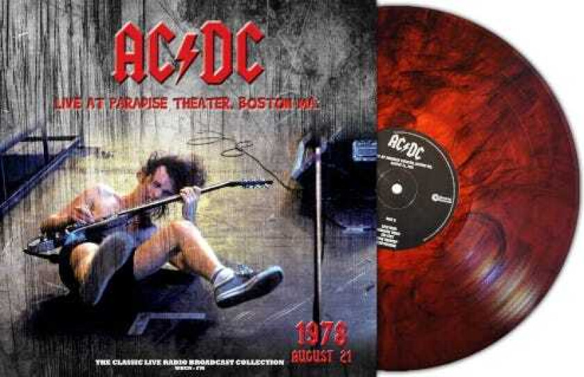 AC/DC Live At Paradise Theater Boston '78 LP/Vinyl