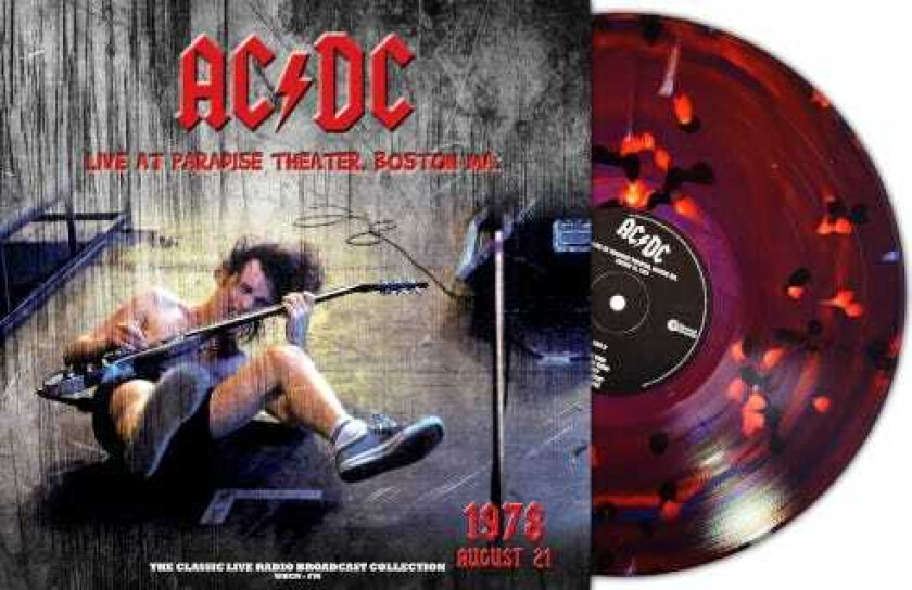AC/DC Live At Paradise Theater Boston '78 LP/Vinyl